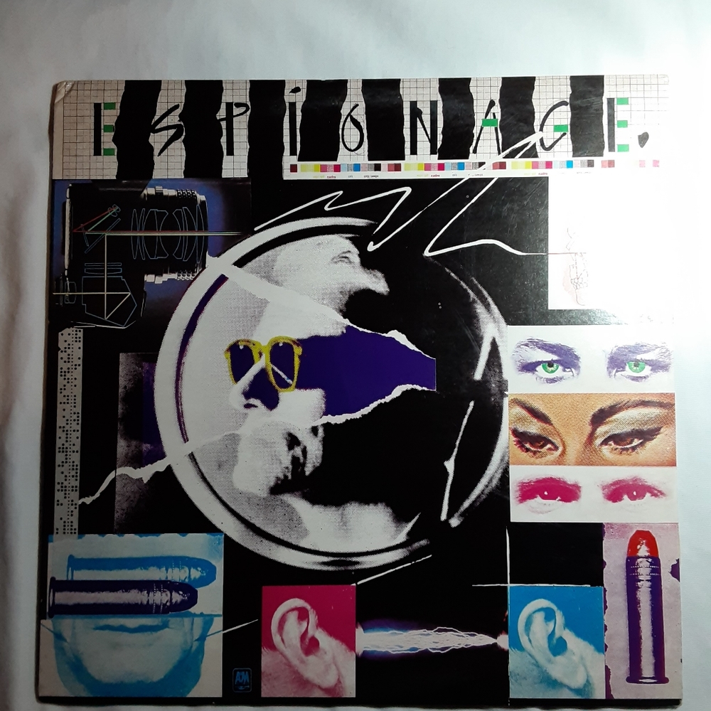 Espionage vintage record vinyl LP promo DJ only